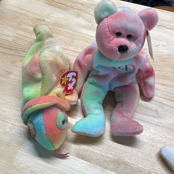 Ty Beanie Baby Rainbow Pack - Picture 1 of 3